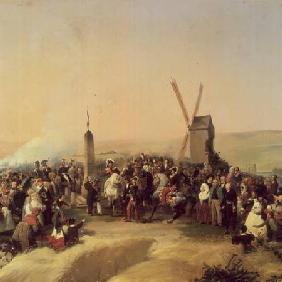 Louis-Philippe (1773-1850) Visiting the Battlefield of Valmy on 8th June 1831