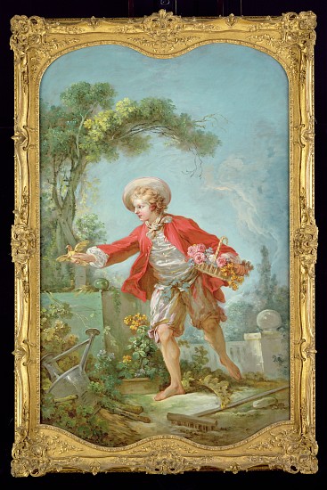 The Gardener, 1754/55 von Jean Honoré Fragonard