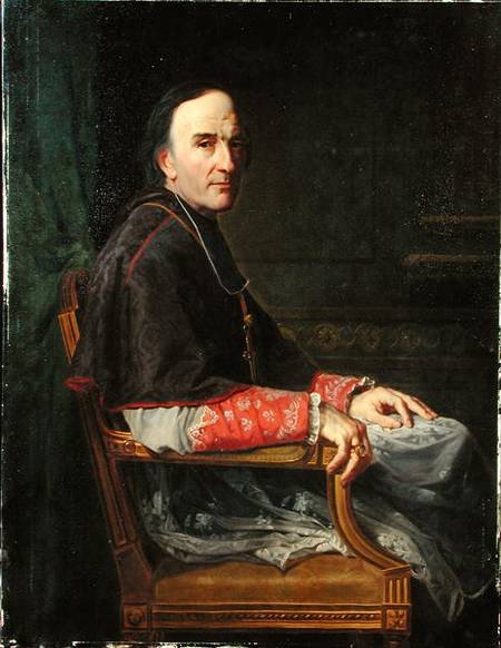 Georges Darboy (1813-71) Archbishop of Paris von Jean Louis Victor Viger du Vigneau