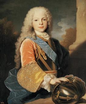 Portrait of Ferdinand de Bourbon and Savoy (1713-59) Prince of Asturias 1725