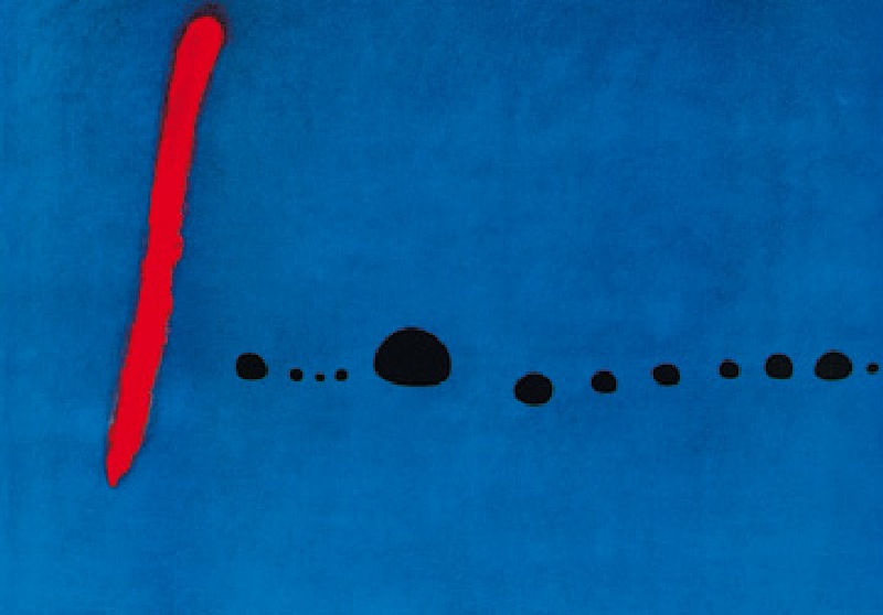 Bild:  Joan Miró - Bleu II  - (JM-512)