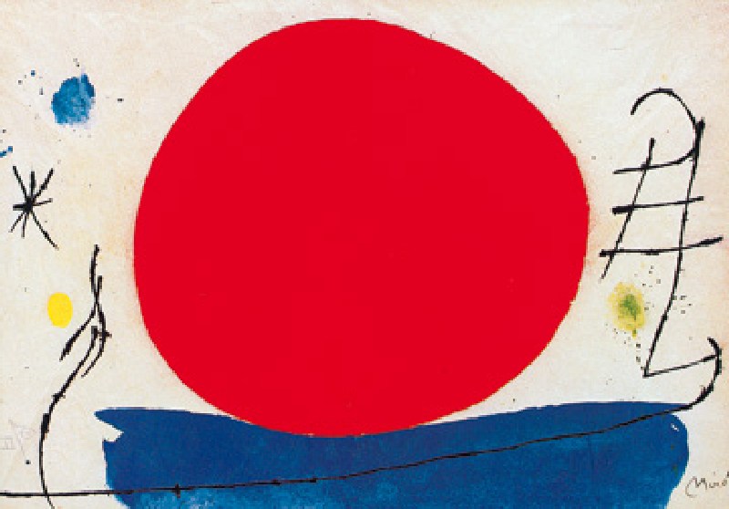 Bild:  Joan Miró - Senza titolo - (JM-13)