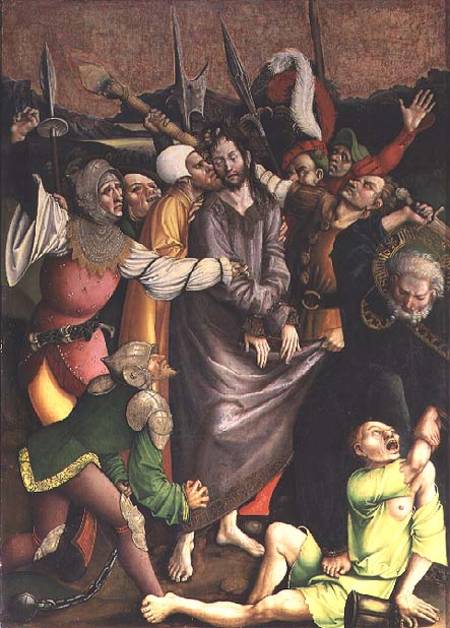 Christ arrested in the Garden of Gethsemane (panel) von Jörg Breu