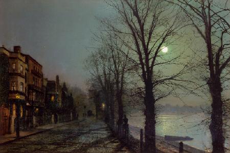 Abend an der Themse 1886