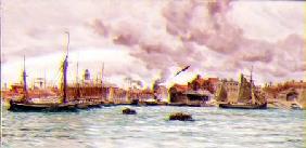 Portsmouth Harbour 1884