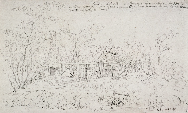 Cottage at East Bergholt von John Constable