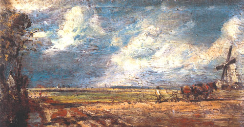 Frühjahr, östliche Bergholt Gemeinsamkeit von John Constable