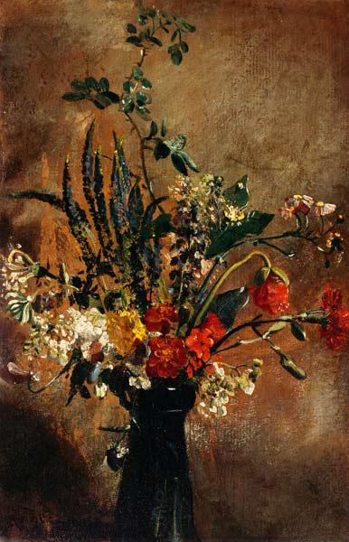 Study of Flowers in a Hyacinth Glass 1814