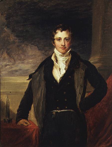 Portrait of Sir Humphry Davy (1778-1829) von John Linnell