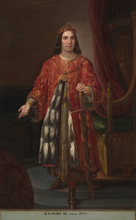 Sancho III., König von Kastilien von Jose Castelaro y Perea