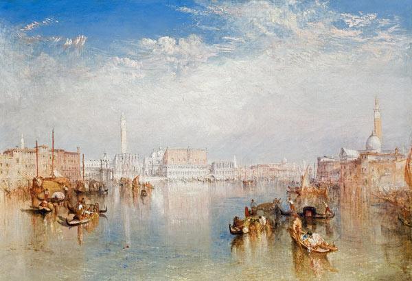 View of Venice: The Ducal Palace, Dogana and Part of San Giorgio 1841