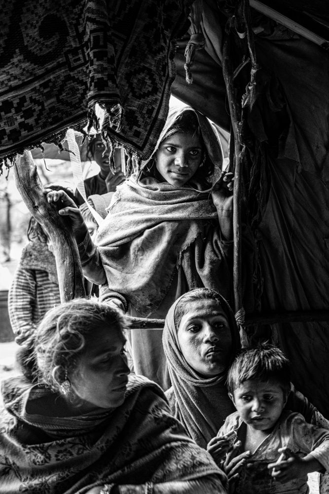 Zigeunerlager Pushkar von Josselin VIGNAND