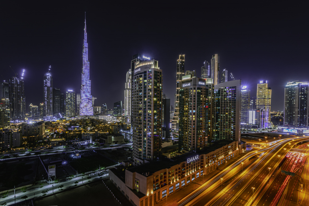 Nacht in Dubai von Joydasgupta