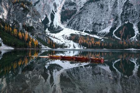 Reflexion II - Pragser Wildsee