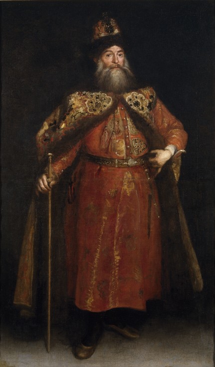 Porträt von Pjotr Iwanowitsch Potjomkin (1617-1700), Diplomat und Wojewode von Juan Carreno de Miranda