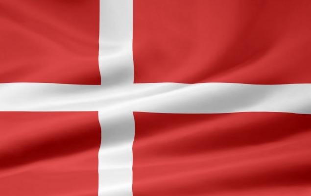 Dänische Flagge von Juergen Priewe