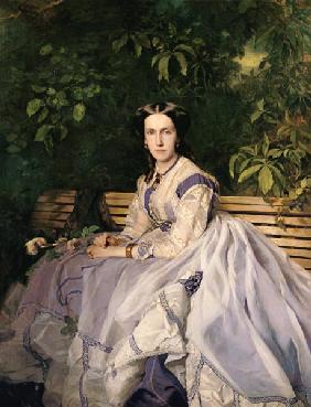 Bildnis Amalie Jane von Kap-herr 1867