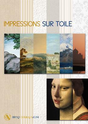 IMPRESSION SUR TOILE (184c) 2010 francaise