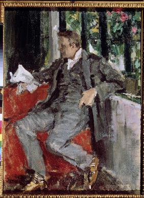Porträt des Sängers Fjodor I. Schaljapin (1873-1938) 1905