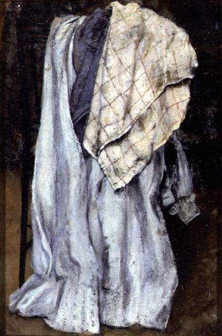 Study of Drapery (panel) von Laura Theresa Alma-Tadema
