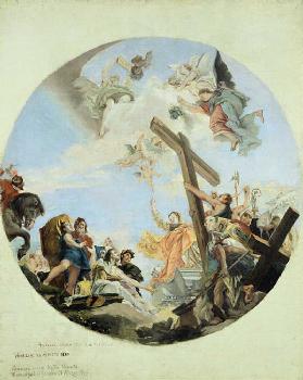 Die Entdeckung des Wahren Kreuzes nach Tiepolo, 1890 1890