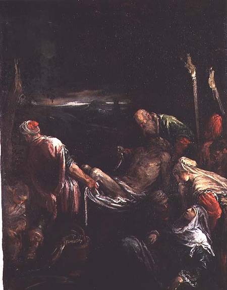 Entombment of Christ von Leandro da Ponte