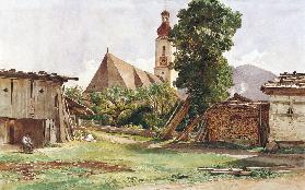 Kirche in Lengries. 1877