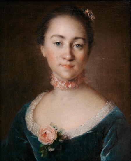 Porträt von Gräfin Ekaterina Golowkina 1757