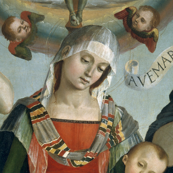 Kopf der Maria von Luca Signorelli