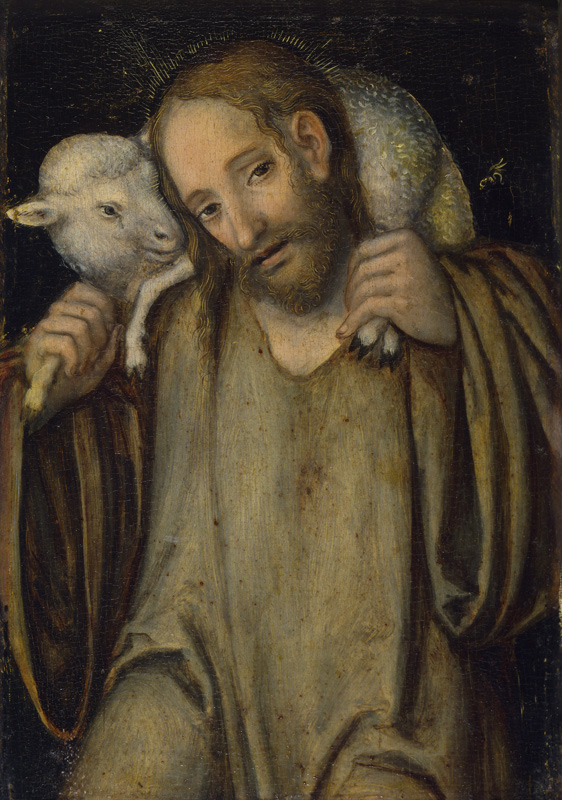 The Good Shepherd von Lucas Cranach d. Ä.
