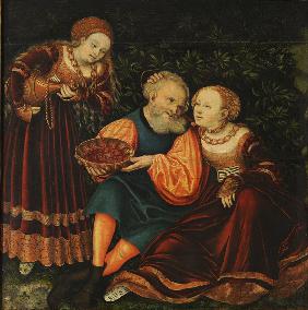 Lot und seine Töchter 1528