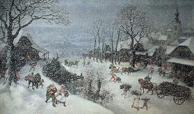 Winterlandschaft (Februar) 1586