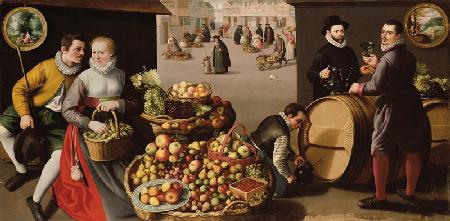 Obstmarkt (September/Oktober) 1590