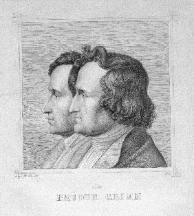 Jacob und Wilhelm Grimm 1843