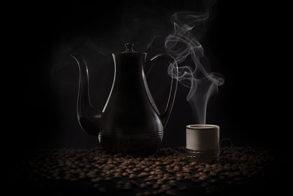 Schwarzer Kaffee von Margareth Perfoncio