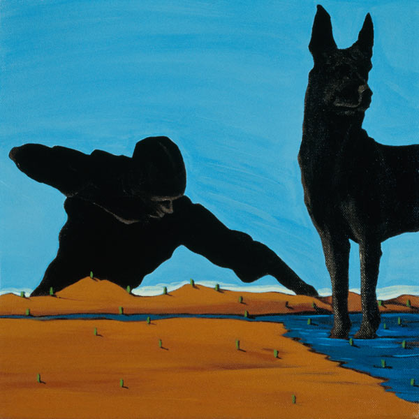 Mr. Logan''s Serach for Shadow, 1999 (acrylic on canvas)  von Marjorie  Weiss