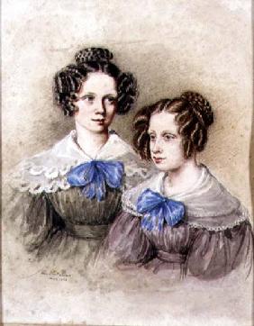 Portrait of the Wake Sisters 1834  and