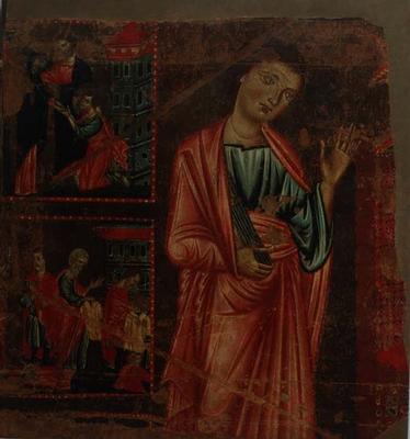 St. James (tempera on panel) von Master of the Magdalen