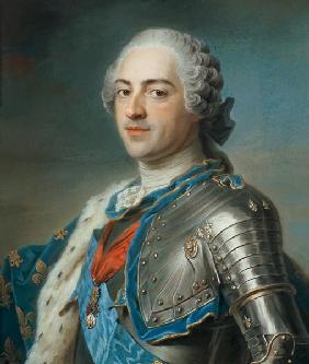 Portrait von König Louis XV 1748