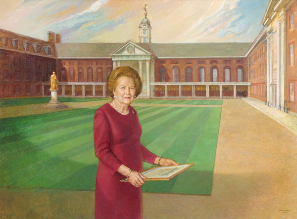 Baroness Thatcher von Michael Noakes