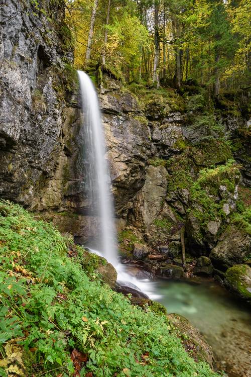 Sibli Wasserfall in Bayern von Michael Valjak