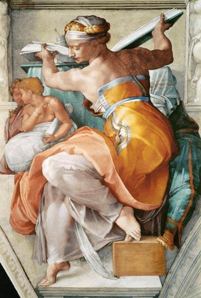 Libyan Sibyl (detail from the Sistine Chapel)