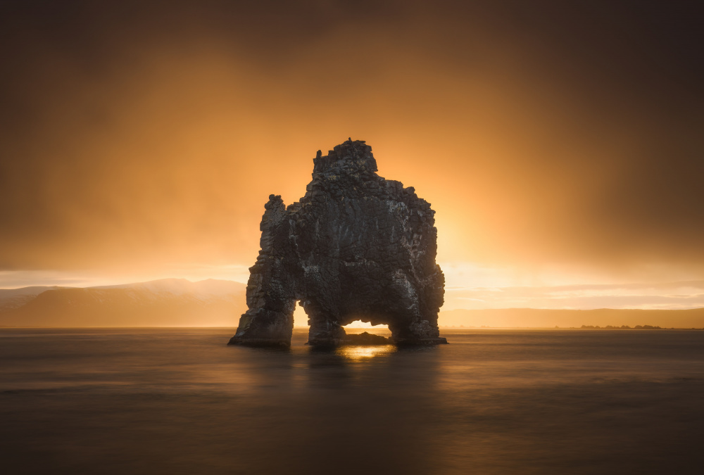 Sonnenaufgang in Island von Nicholas