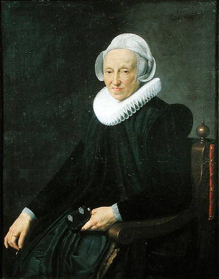 Portrait of an Old Woman von Nicolaes Eliasz