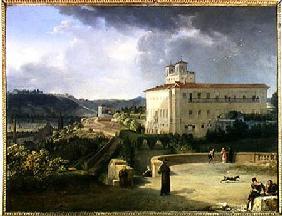 View of the Villa Medici, Rome 1813