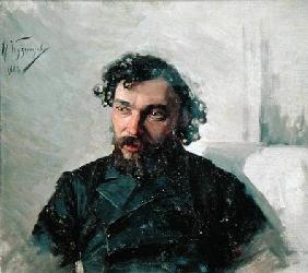 Portrait of Ivan Pochitonov (1850-1923) 1882