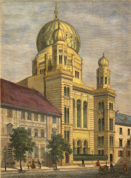 Berlin,Synagoge Oranienburger Str von 