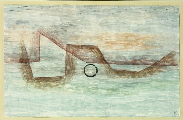 Flooding, 1931 (gouache on paper mounted on paper)  von 