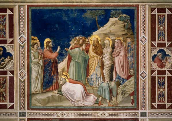 Giotto, Auferweckung des Lazarus von 