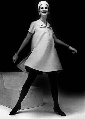 Lanvin fashion for spring-summer collection 1967